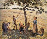Camille Pissarro Apple picking Spain oil painting artist